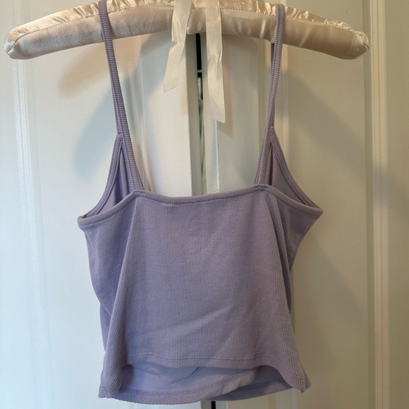 Pacsun Purple Wrap Style tank top - Picture 2 of 3